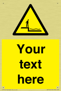 Custom Warning shallow water